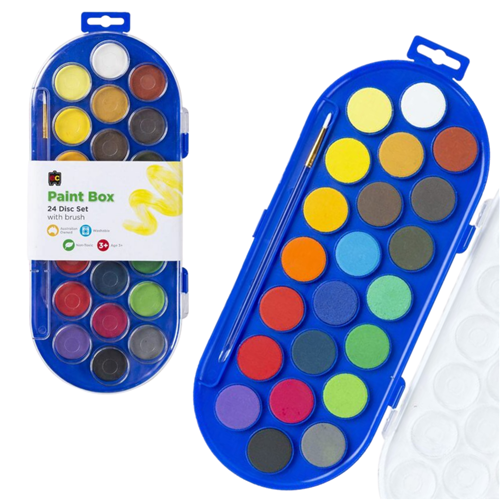 EC Paint Box 22 Disc Set 30mm Discs with Brush